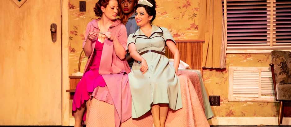 Così Fan Tutte ENO 22 , Hanna Hipp, Nardus Williams, Soraya Mafi © Lloyd Winters