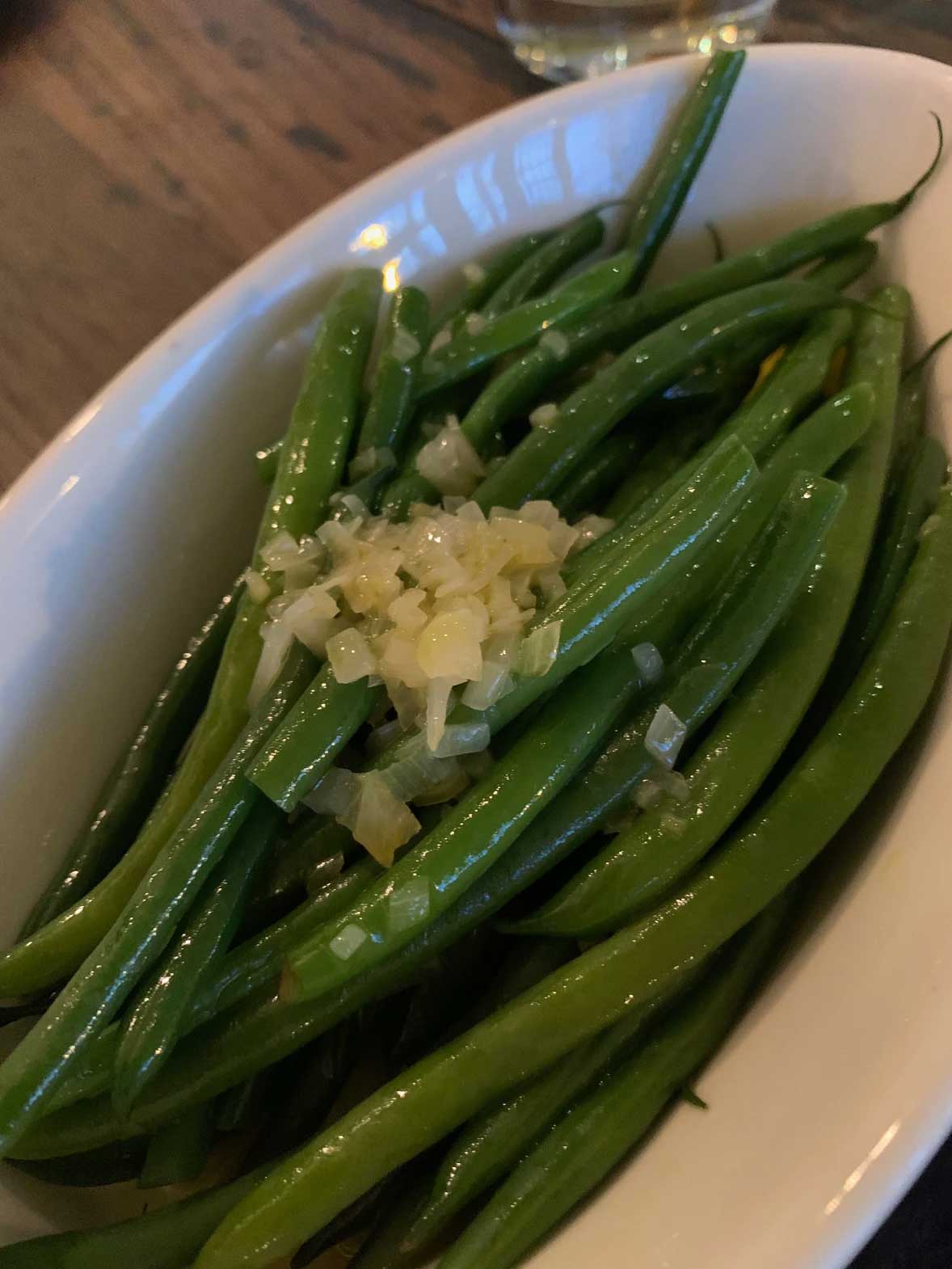 Perfect al dente Green Beans