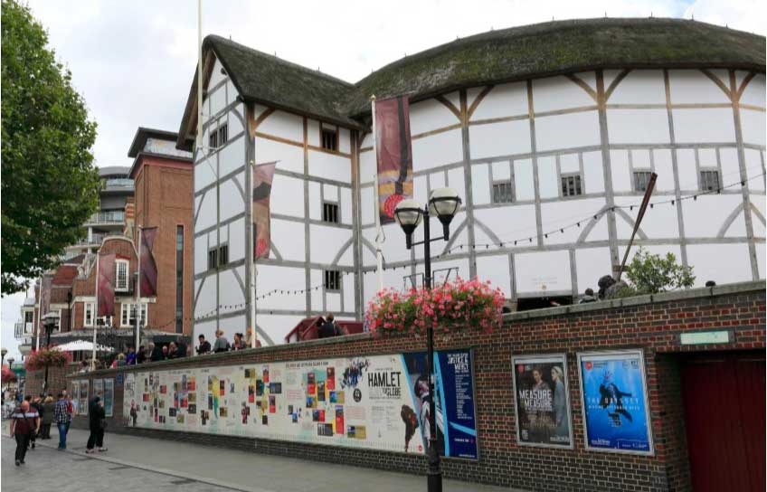 The Globe Theatre on the South Bank