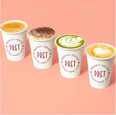 When I was doing my Spend a Day in London on 5 Pounds Challenge I used a Pret subscription which is sadly no longer offered. 