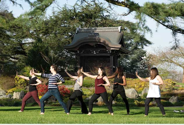 Free Tai Chi classes at Kew Gardens