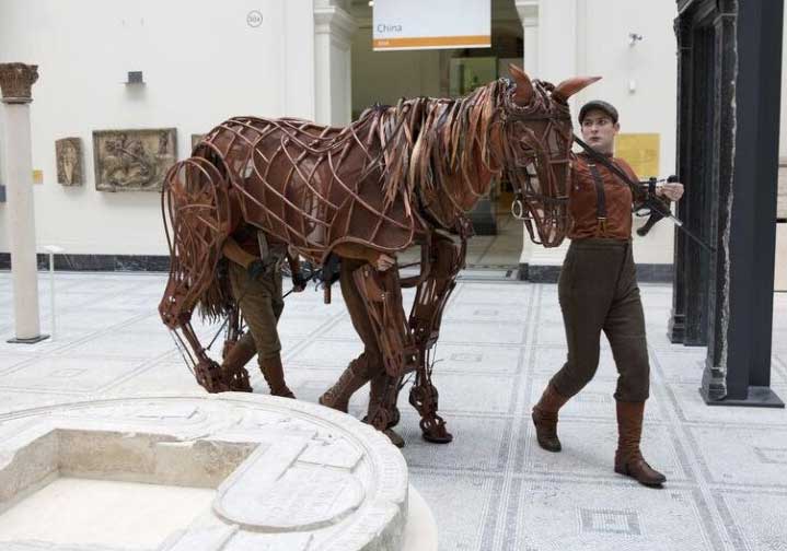 Joey the Warhorse puppet
