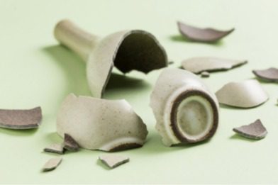 Where theatre directions call for a smashed vase a large number of vases needs to be bought