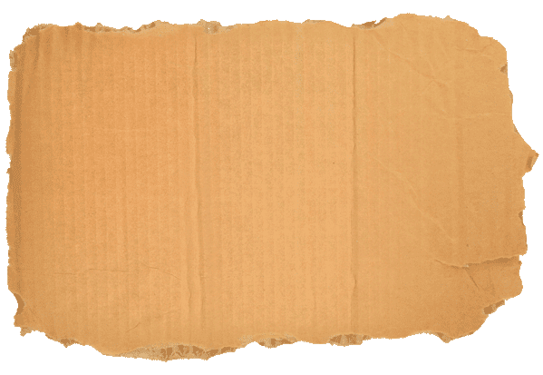 Cardboard is often used to construct heavy looking machinery and vehicles.