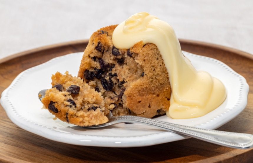 Spotted Dick Pudding