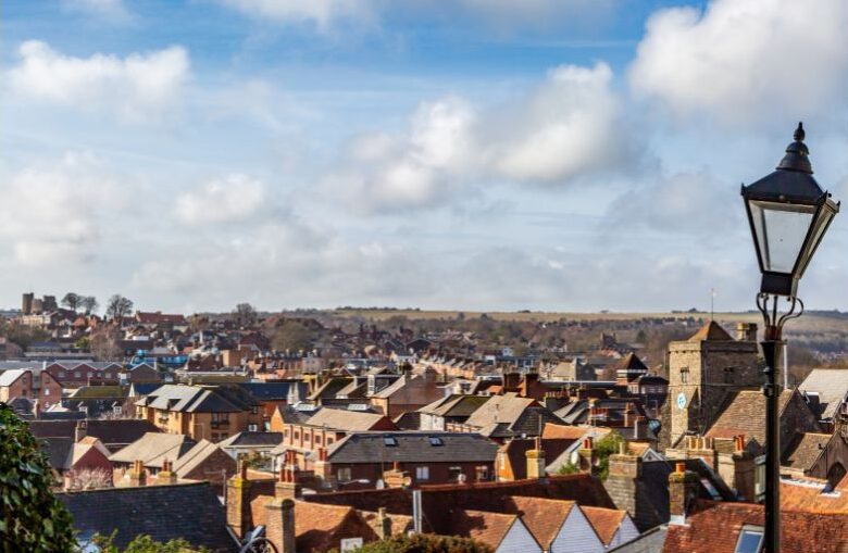 Lewes Aerial View
