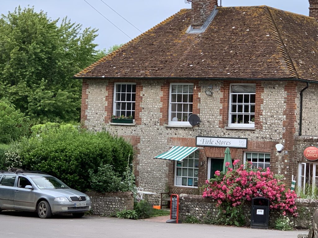 Fire near Lewes Village Post Office and General Store