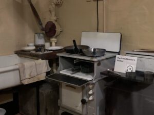Churchill's Personal Kitchen in the Churchill War Rooms