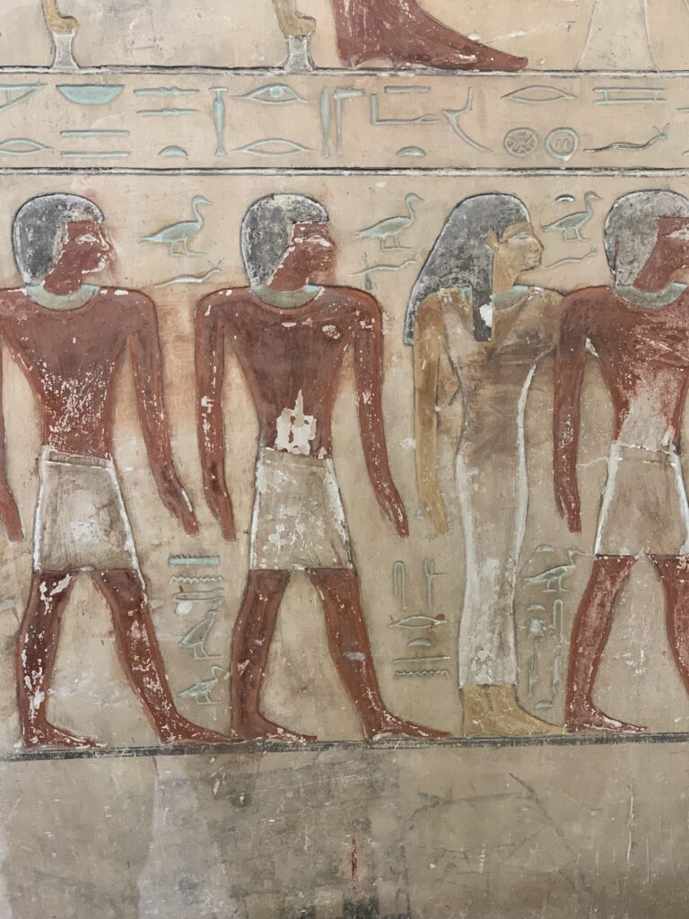 Egyptian hieroglyphics at the British Museum