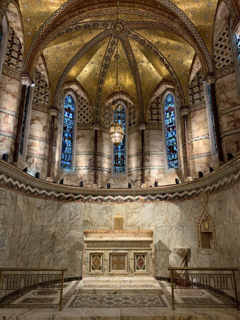 The chapel altar