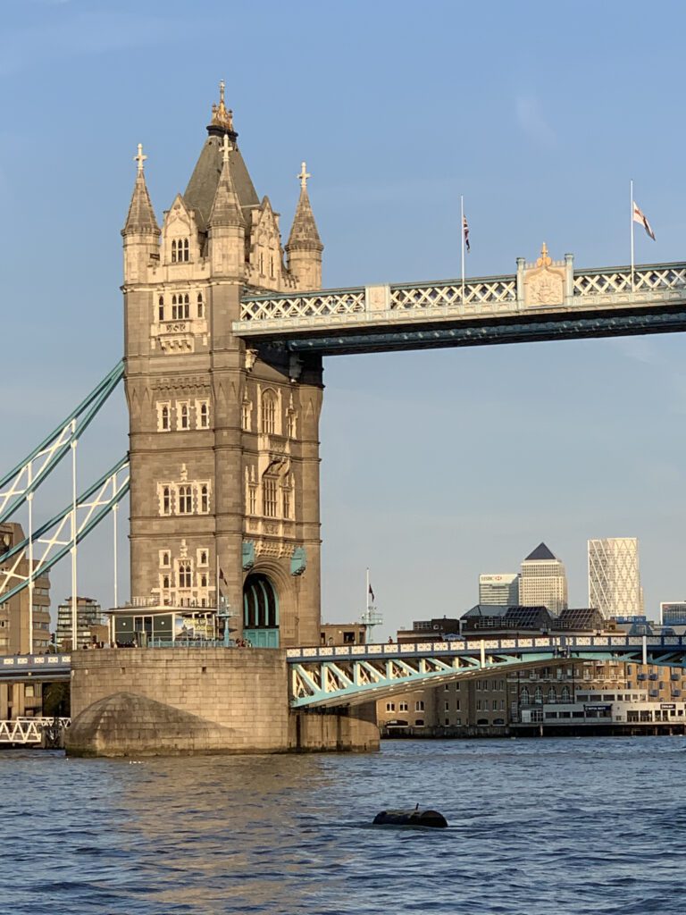Tower Bridge, a London landmark