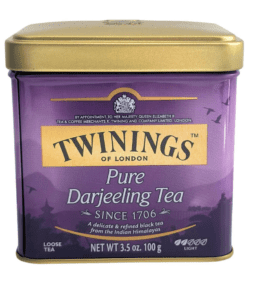A Twinings Tea Caddy