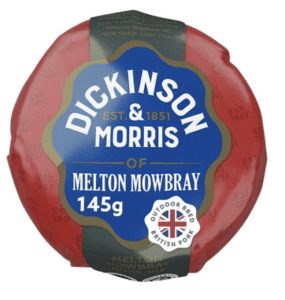 A Melton Mowbray Pork Pie make perfectly portable London snacks.