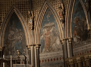 Altar frieze.