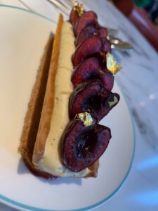 The cherry cake at The Connaught Patisserie. 