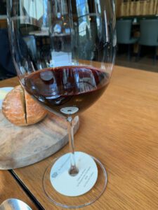 110 wines are available by the glass at lunch.