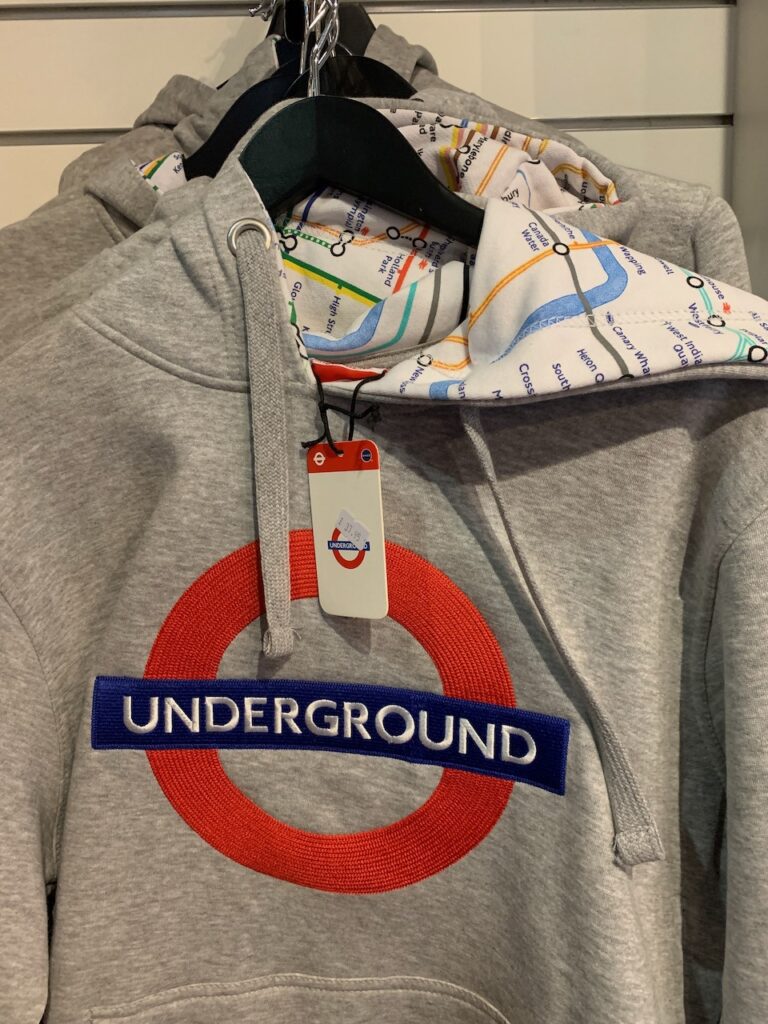 A quality London Underground hoodie