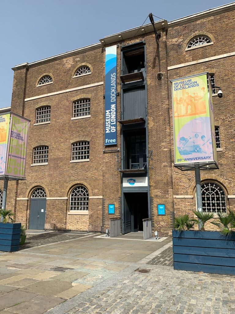 Museum of London Docklands, Canary Wharf Exterior