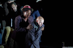 William Biletsky captures pure terror in his role as Peter Grimes's apprentice ©2023 Tom Bowles