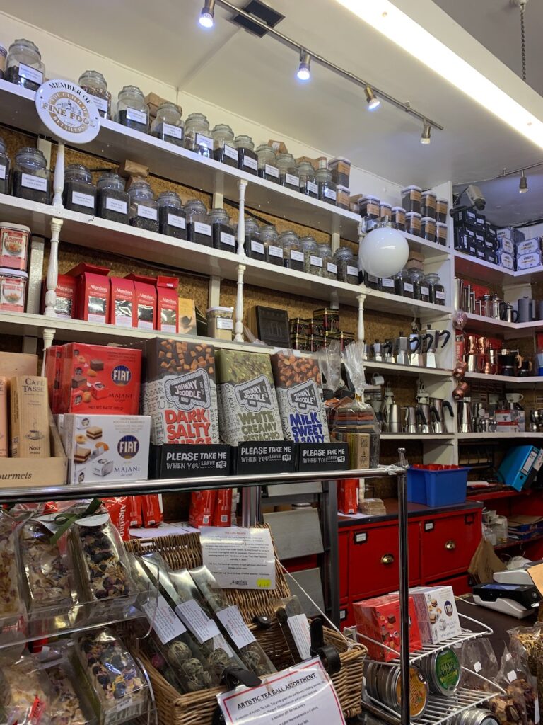 The Old-Fashioned Algerian Coffee Store sDisplay Shelving